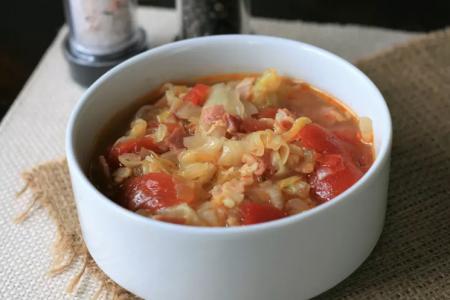 Spicey Cabbage Soup