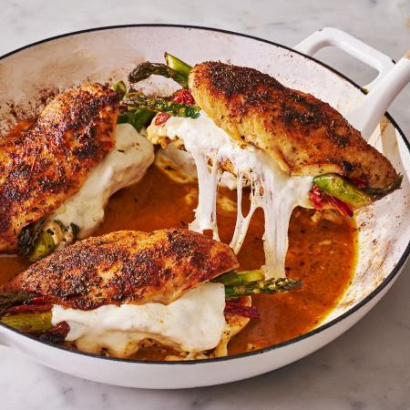Cheesy Stuffed Chicken